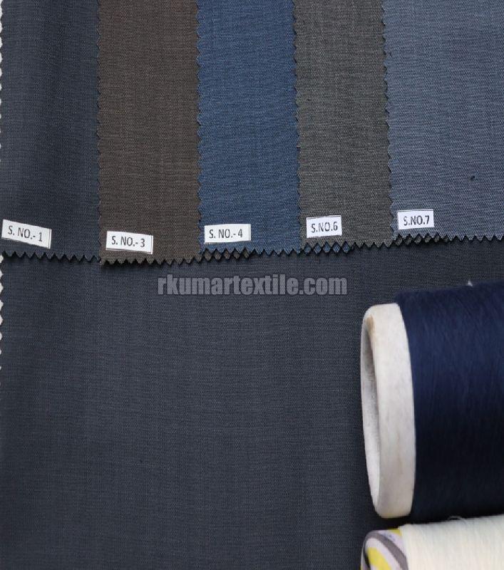 Poly Wool Fabric, Technics : Machine Made, Pattern : Plain at Best Price in  Thane