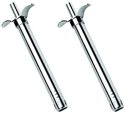Vidarbha Electricals Stainless Steel Gas Lighters, Color : Silver