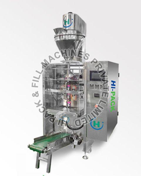 Automatic Pneumatic Form-Fill-Seal Auger Filler Machine, for Packing Food Items