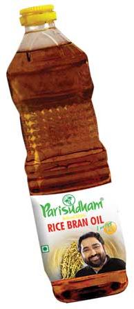 Parisudham Rice Bran Oil, for Cooking, Form : Liquid