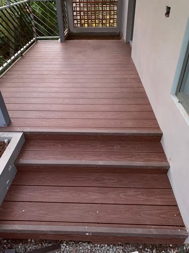 Floor Deck Wood, Color : Grey