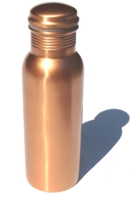 750ml copper bottle matte polished pure copper water bottle