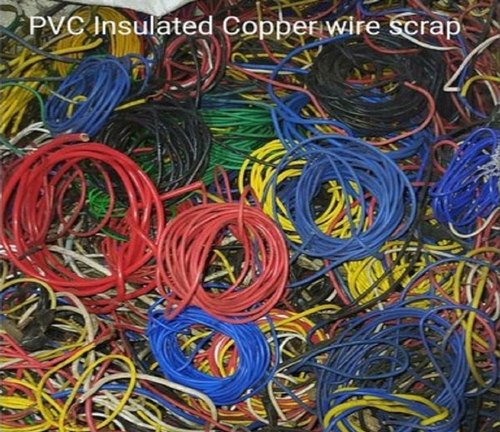 Insulated copper wire scrap