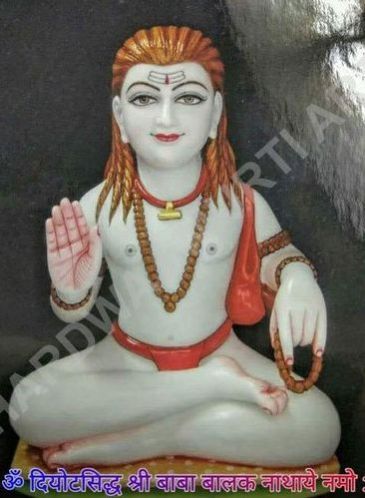 Marble Baba Balak Nath Statue