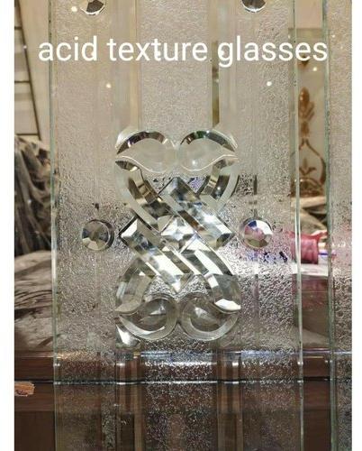 Acid Texture Glass, Color : White