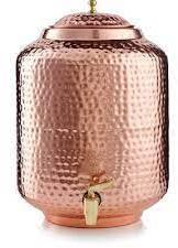 Pure Copper Hammered Water Tank