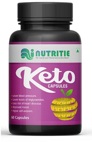 Keto Capsules, for Personal, Packaging Type : Bottle
