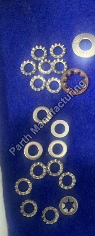 Round Metal Polished Star Washer, for Fittings, Feature : Corrosion Resistance, High Quality