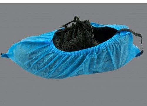 Plain ESD Shoe Cover, Color : Blue