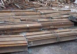 Rectangular Iron Used Rails, for Melting, Re-rolling, Recycling, Form : Solid