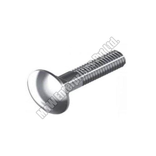 Round Cup Head Bolt, for Industrial, Length : 10-20mm, 20-30mm, 30-40mm