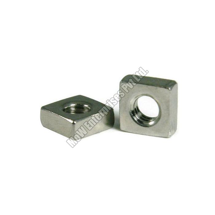  Steel Square Nuts, Technics : Hot Dip Galvanized