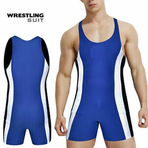 Polester Plain Mens Wrestling Suit, Feature : Attractive Designs, Comfortable