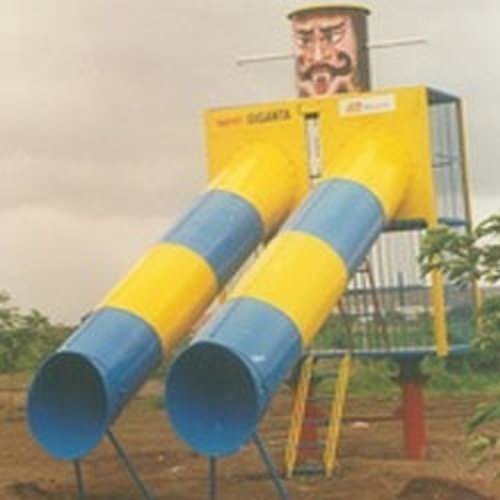 Plastic Giganta Slide, for Playground, Color : Multi Color