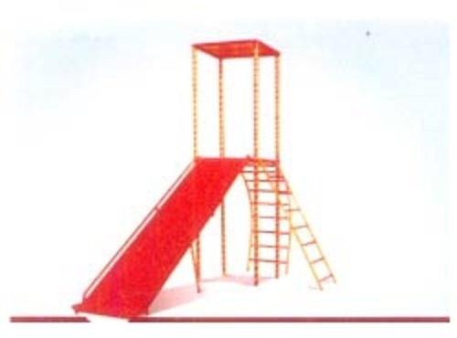 Stage Slide, for Playground, Color : Red