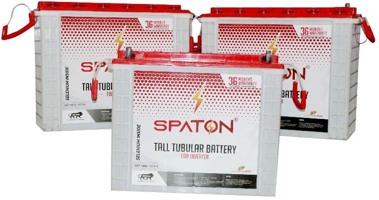 180AH Spaton Tall Tubular Inverter Battery, Feature : Fast Chargeable, Heat Resistance