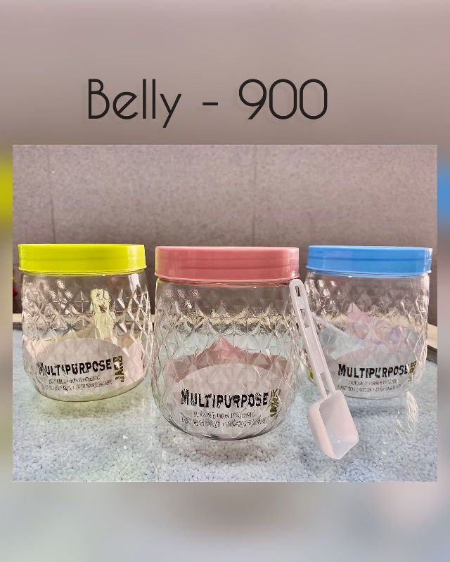 Belly-900 Plastic Multipurpose Jar