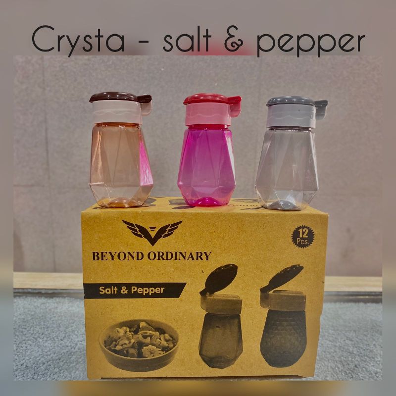 Crystal Salt and Pepper Shaker