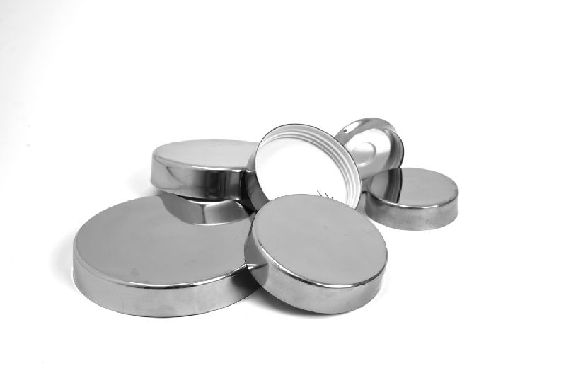 Round Pet Jar Steel Cap