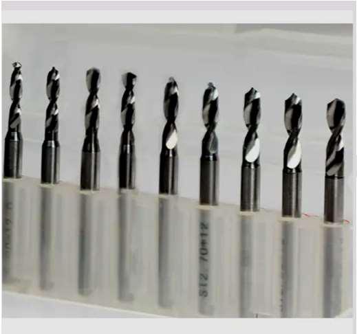 Solid Carbide Polished PCB Router Bits, Grade : AISI, ASTM, DIN