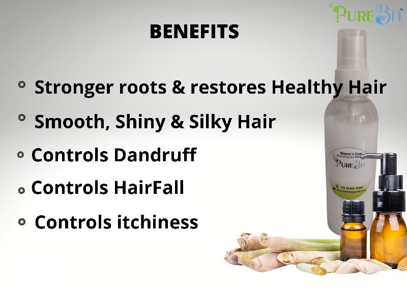 PUREBIT Hair Tonic, Form Liquid, Packaging Type Plastic Bottles at