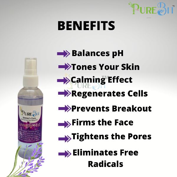 Lavender Facial Mist at best price INR 179INR 199 / Pack in Pune