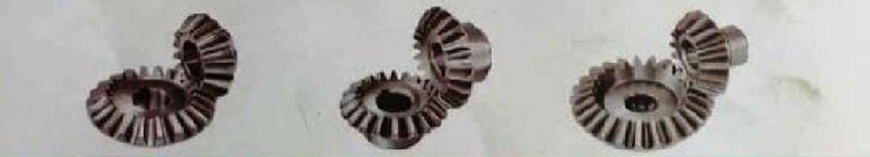 Polished Steel Tractor Straight Bevel Gear, Loading Capacity : 0-500kg