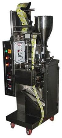 Automatic Stainless Steel Sugar Pouch Filling Machine, Power Consumption : 1 kW