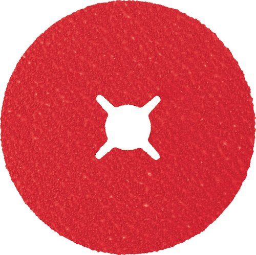 Round Fibre Discs, Color : Red