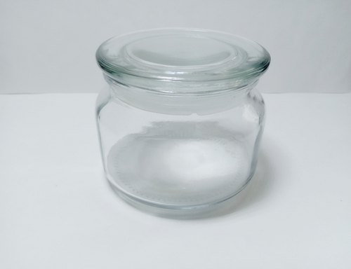 Round 8 OZ Glass Jar, Color : Transparent