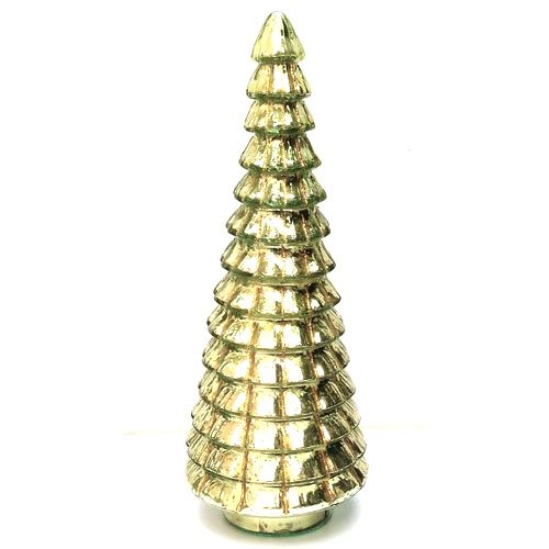 Gold Glass Christmas Tree