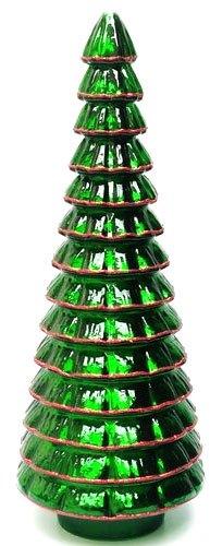 Glass Christmas Tree, Color : Green