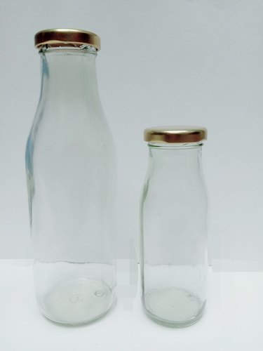 260gm 500ml Milk Glass Bottle, Cap Type : 43mm Lug Cap