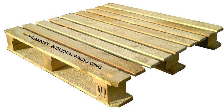 Polished 1000X800mm wooden pallets, for Industrial Use, Warehouse, Storage, Transportation