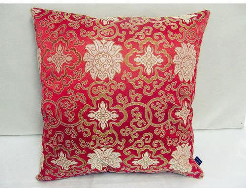 Polyester Printed designer cushion cover, Size : 45 cm