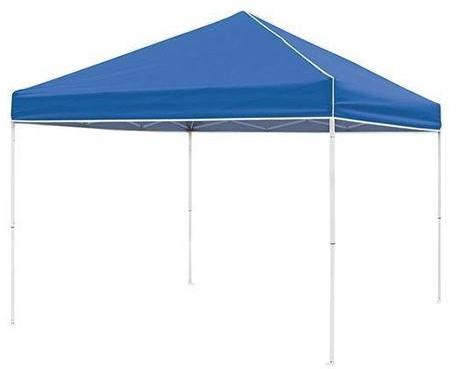 Plain Polyester Folding Canopy Tent, Frame Material : Steel