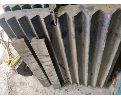 Rectangular Polished Cast Iron Crusher Jaw Plate, Color : Black