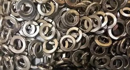 Round Crusher Lock Washers, for Industrial, Color : Grey