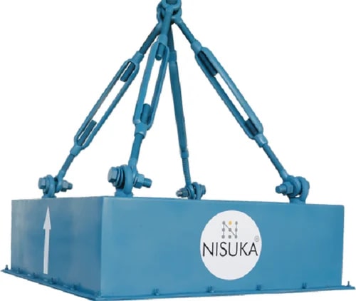Nisuka Square Suspended Magnet, for Conveyor, Certification : ISI Certified