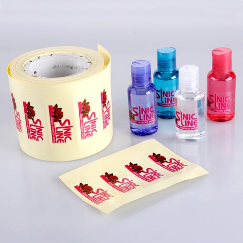 Paper Cosmetic Bottles Stickers