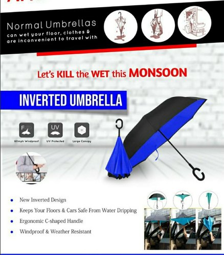 Reverse Folding Umbrella