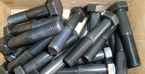 Polished Carbon Steel ASTM Bolts, Certification : ISI Certified