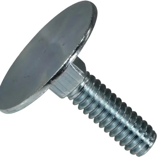 Polished Alloy Steel Elevator Bucket Bolts, Shape : Round