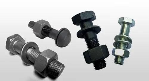 Polished Alloy Steel Friction Grip Bolts, Size : M 16