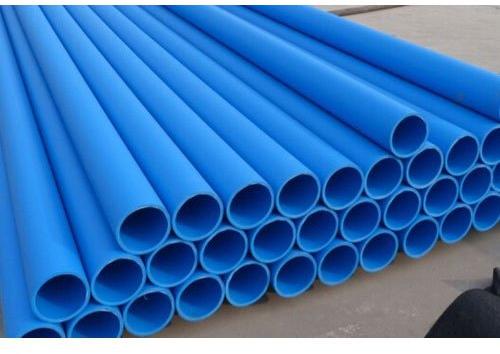 Round UPVC PVC Casing Pipes, Color : Blue