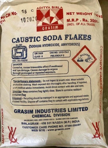 GRASIM Caustic Soda Flakes, Purity : 98%