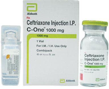 C One 100 MG Injection, Packaging Type : Glass Bottles