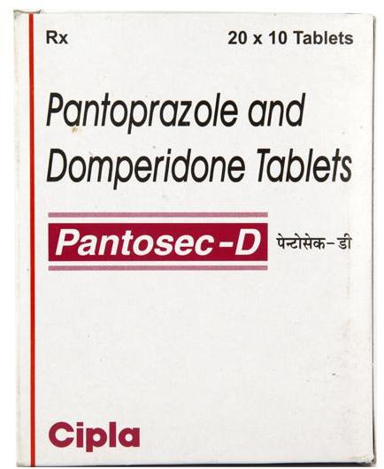 Common Pantosec D Tablet, Packaging Type : Wrapper