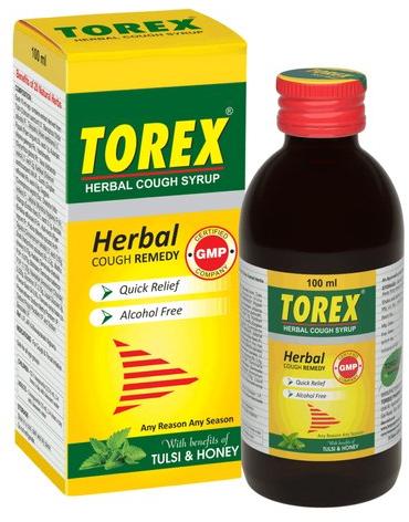 Torex Syrup, for Pharmaceutical Industry, Taste : Sweet