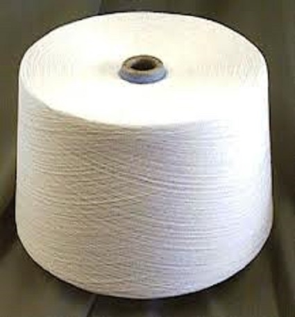 Twisted Polyester Viscose Yarn, Color : White